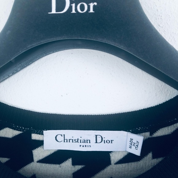 Dior Houndstooth Long Sleeve . Dress. Size 36. - Picture 9 of 10